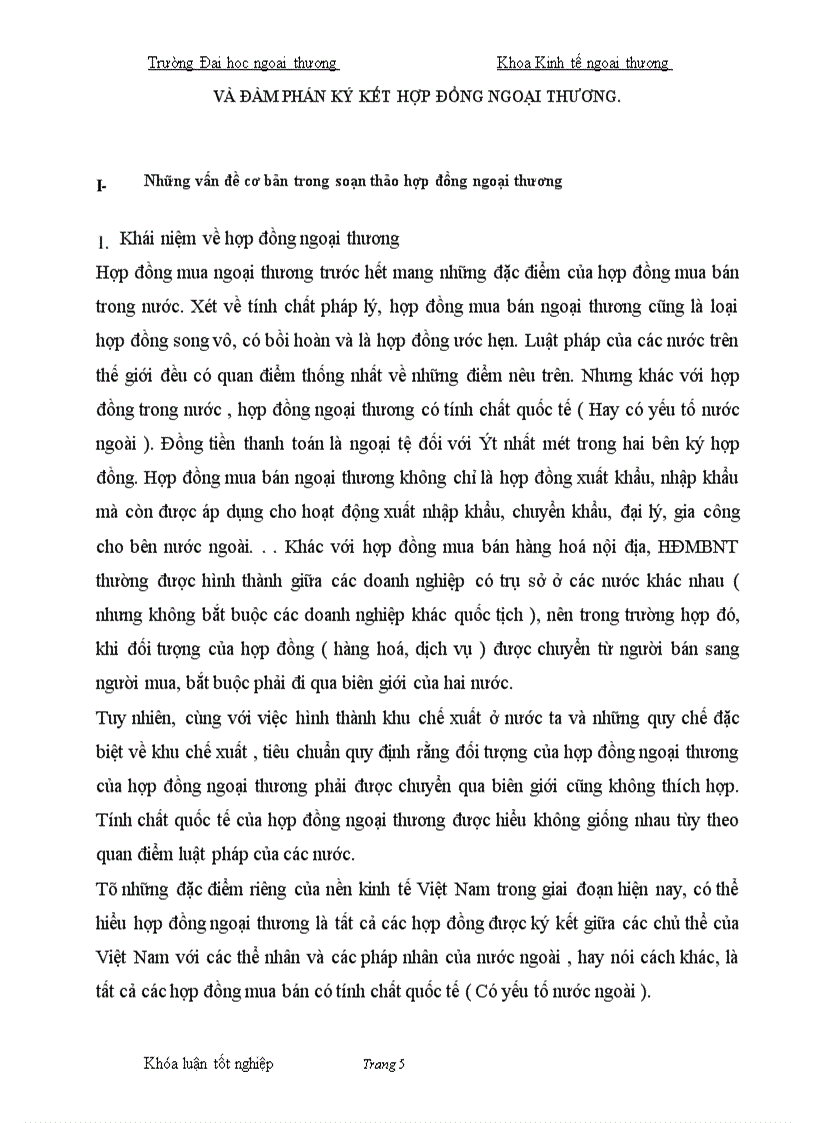 image for page Một số vấn đề lưu ý trong công tác soạn thảo và đàm phán ký kết hợp đồng ngoại thương ở Việt Nam