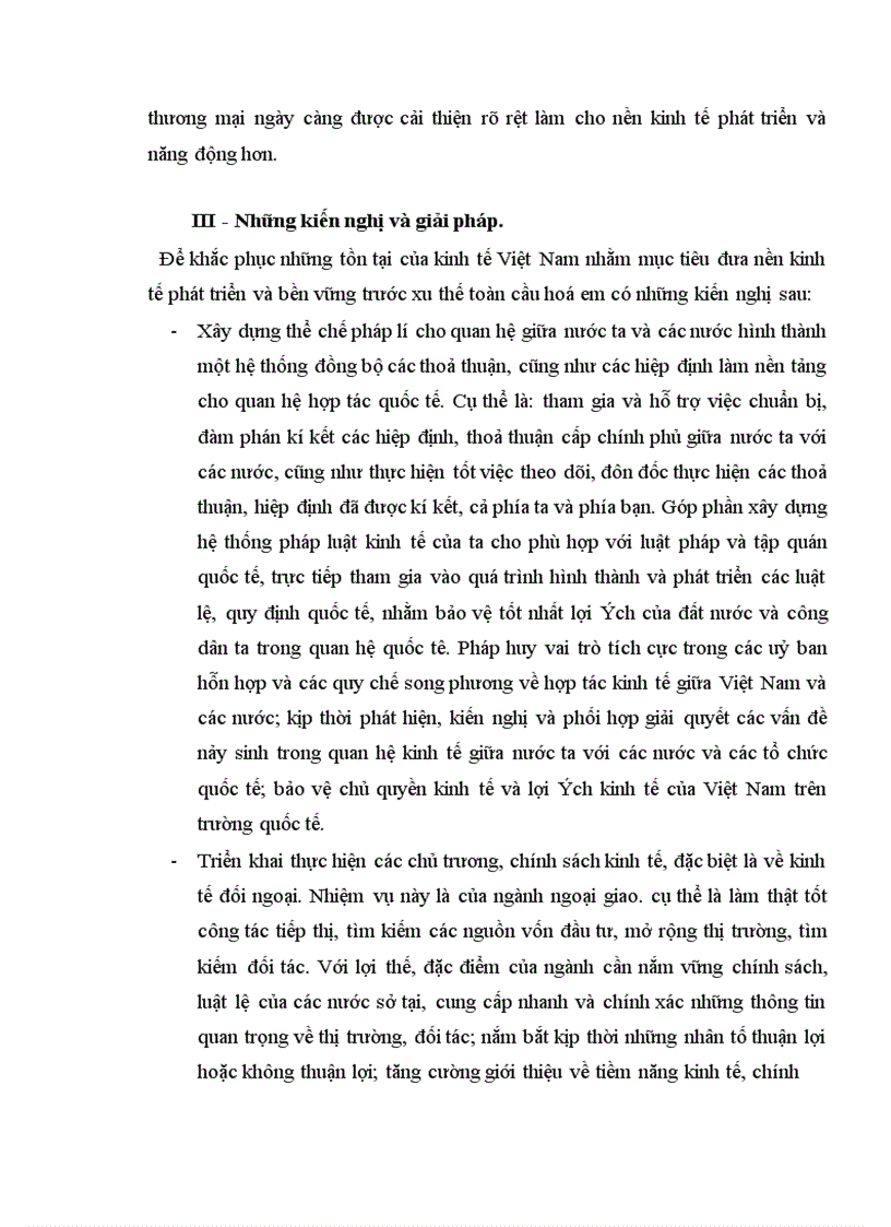 image for page Vận dụng nguyên lý triết học để phân tích làm rõ thực trạng của nền kinh tế Việt Nam trước xu thế toàn cầu hoá 1