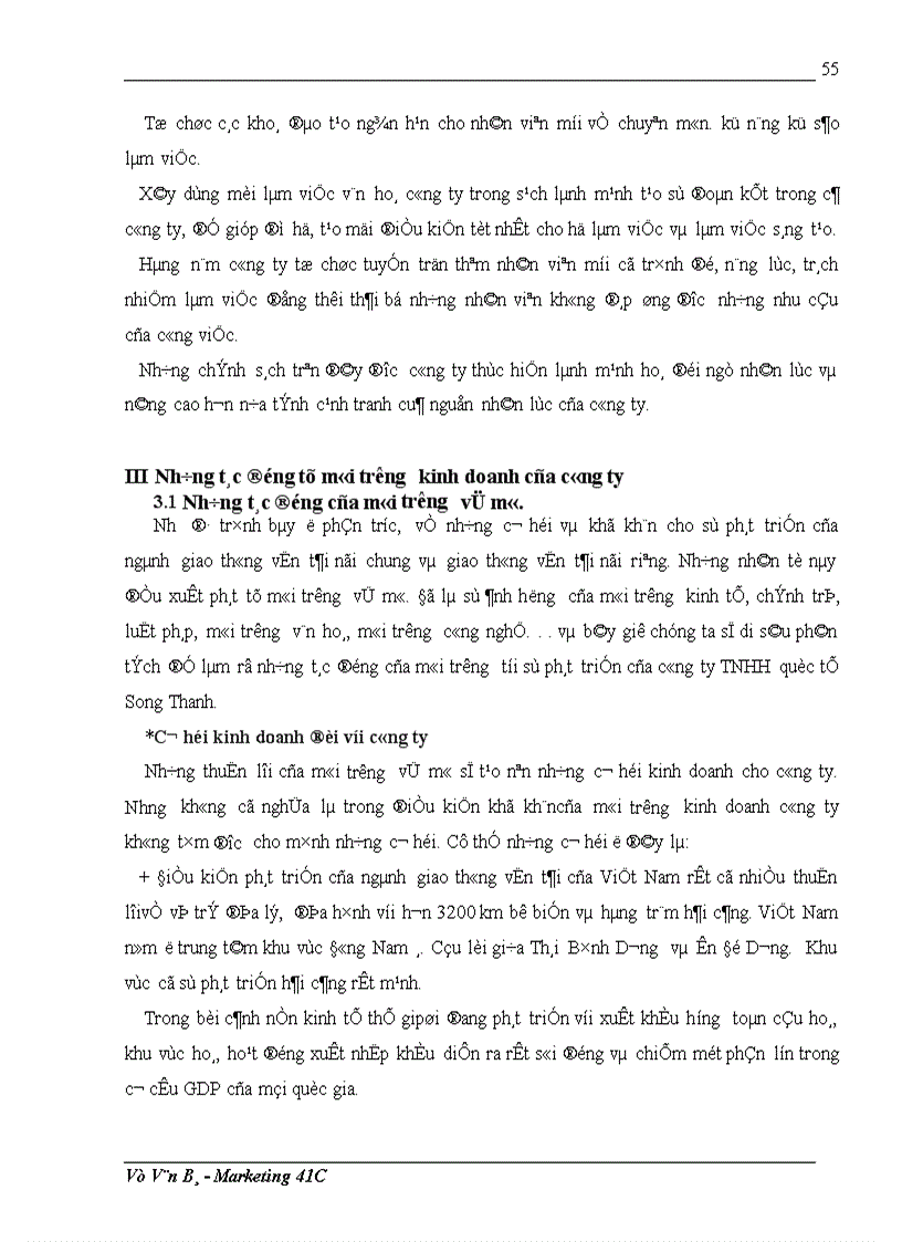 image for page Một số giải pháp nhằm hoàn thiện các công cụ marketing mix ở công ty TNHH quốc tế Song Thanh STI 1