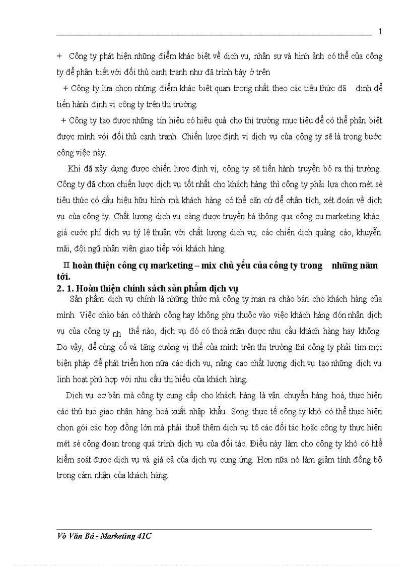 image for page Một số giải pháp nhằm hoàn thiện các công cụ marketing mix ở công ty TNHH quốc tế Song Thanh STI 1