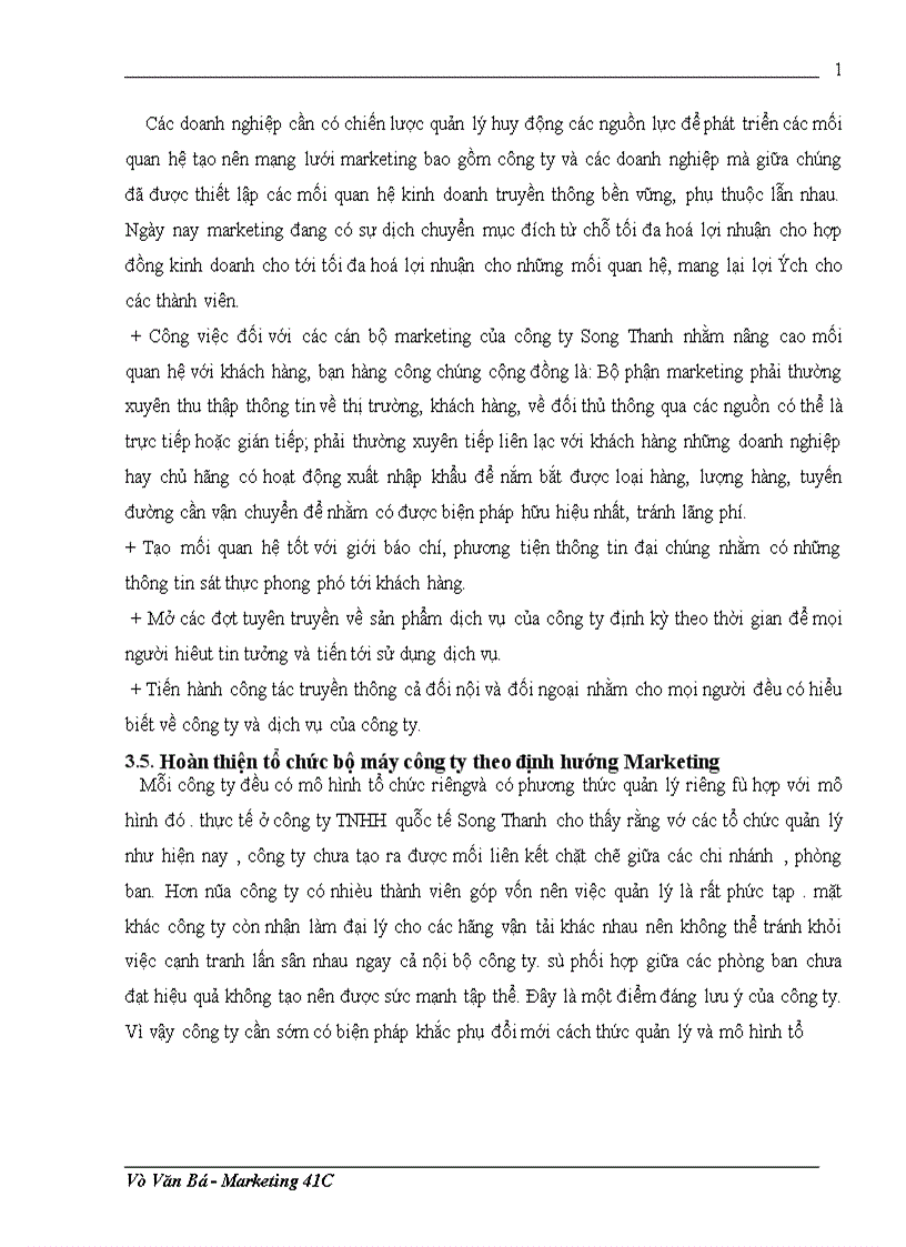image for page Một số giải pháp nhằm hoàn thiện các công cụ marketing mix ở công ty TNHH quốc tế Song Thanh STI 1