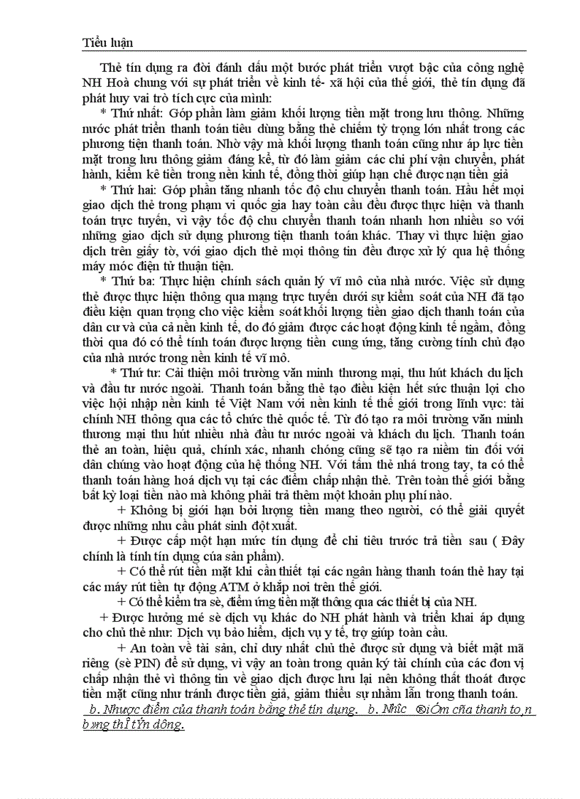 image for page Một số giải pháp nhằm hoàn thiện và phát triển hoạt động kinh doanh thẻ tín dụng tại các Ngân hàng thương mại