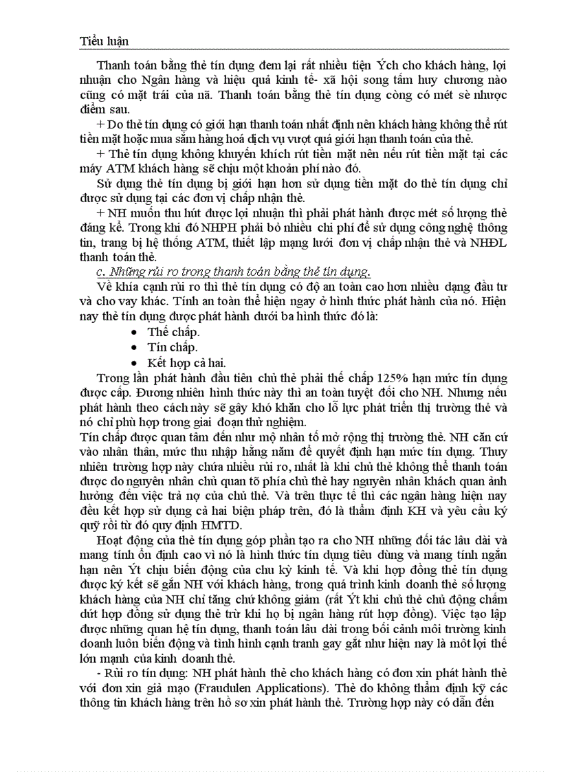 image for page Một số giải pháp nhằm hoàn thiện và phát triển hoạt động kinh doanh thẻ tín dụng tại các Ngân hàng thương mại