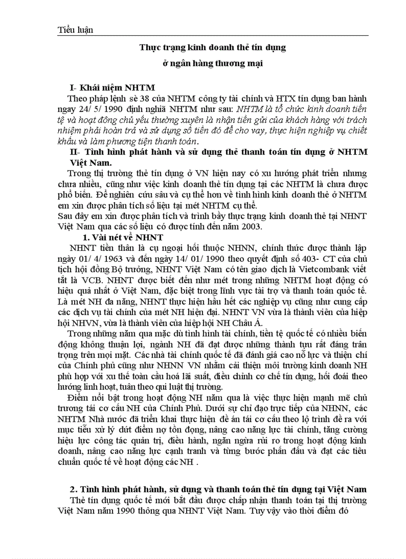 image for page Một số giải pháp nhằm hoàn thiện và phát triển hoạt động kinh doanh thẻ tín dụng tại các Ngân hàng thương mại