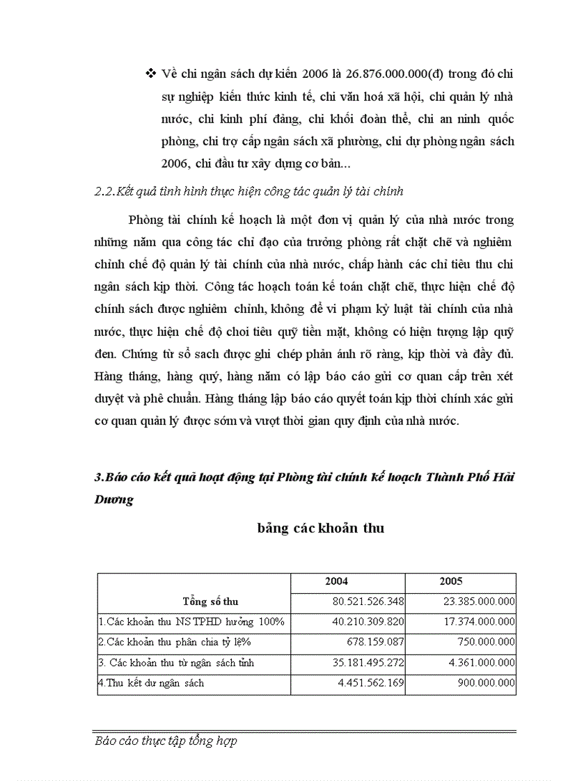 image for page Đặc điểm cấu trúc và kết quả hoạt động của phòng Tài chính kế hoạch Thành phố Hải Dương