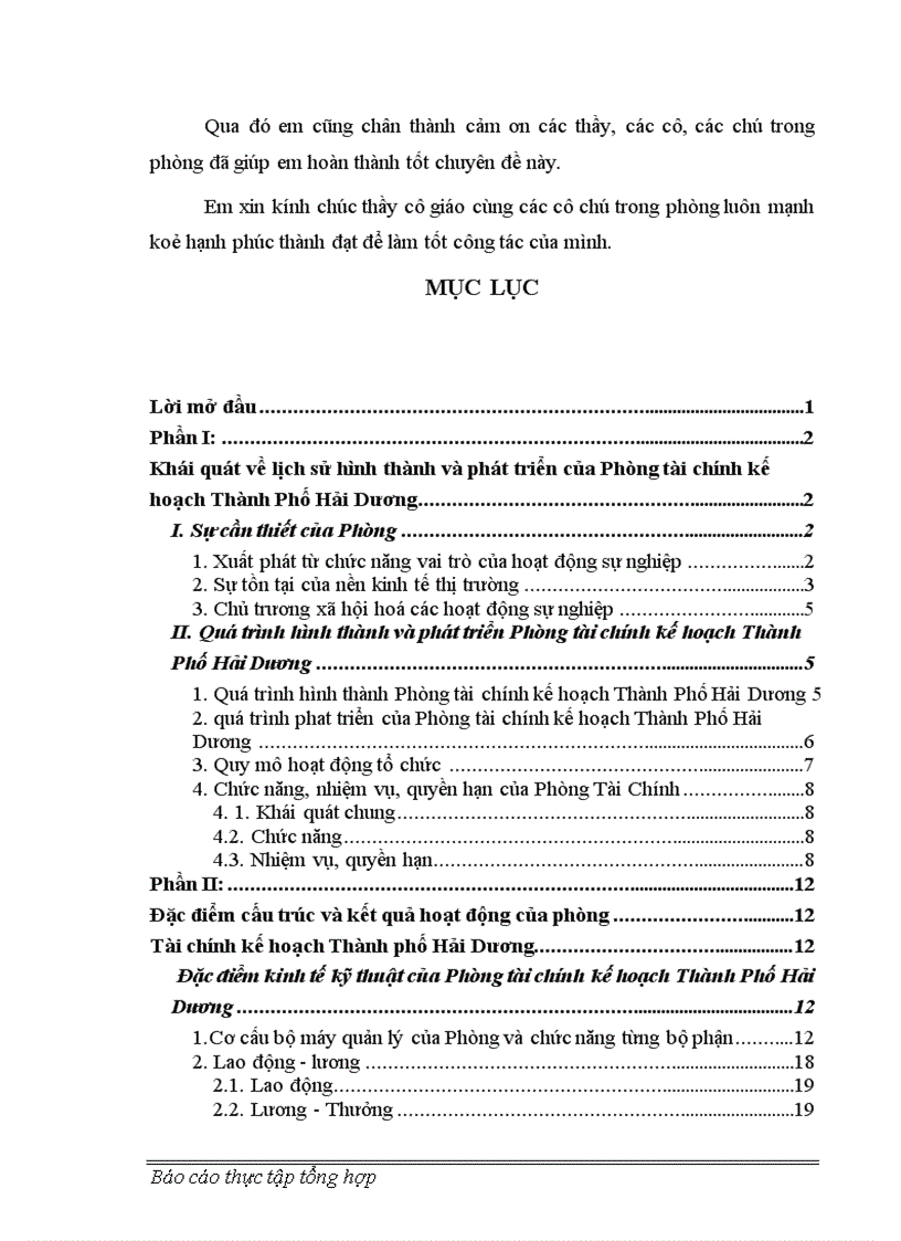 image for page Đặc điểm cấu trúc và kết quả hoạt động của phòng Tài chính kế hoạch Thành phố Hải Dương