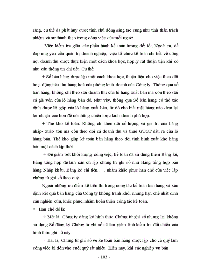 image for page Tổ chức công tác kế toán doanh thu bán hàng và xác định kết quả bán hàng ở Công ty XNK Tổng hợp Hà Nội