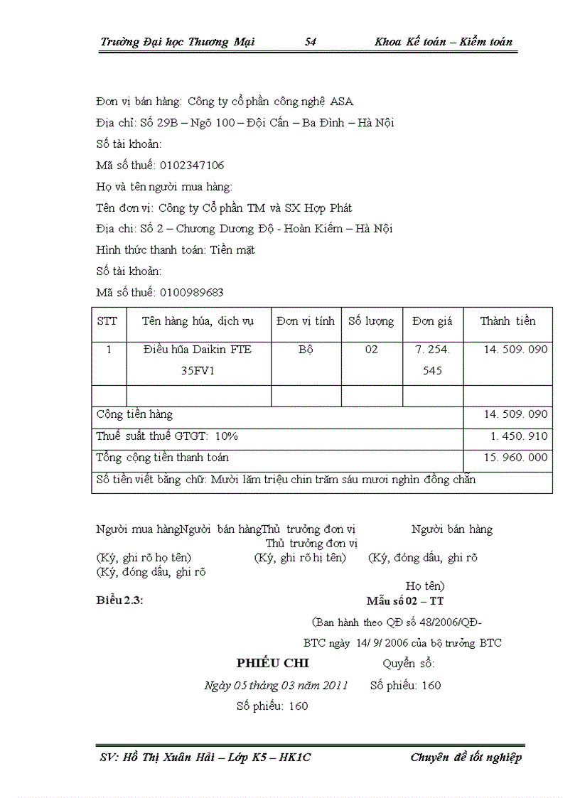 image for page Kế toán bán điều hòa tại Công ty cổ phần công nghệ ASA 1