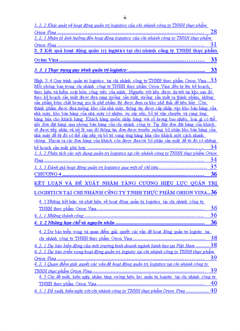 image for page Tăng cường hiệu lực quản trị logistics tại chi nhánh công ty TNHH thực phẩm Orion Vina 1