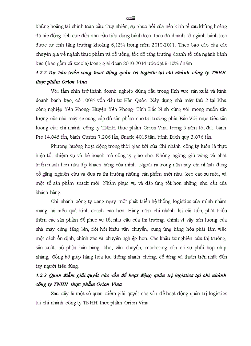 image for page Tăng cường hiệu lực quản trị logistics tại chi nhánh công ty TNHH thực phẩm Orion Vina 1