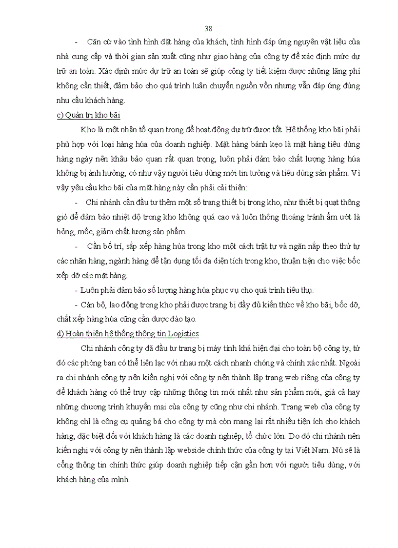 image for page Tăng cường hiệu lực quản trị logistics tại chi nhánh công ty TNHH thực phẩm Orion Vina 1