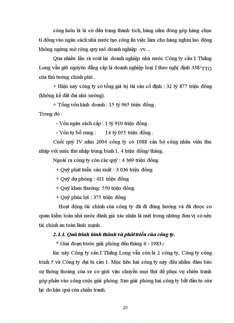 image for page Hoàn thiện các hình thức trả lương tại Công ty cầu I Thăng Long 1