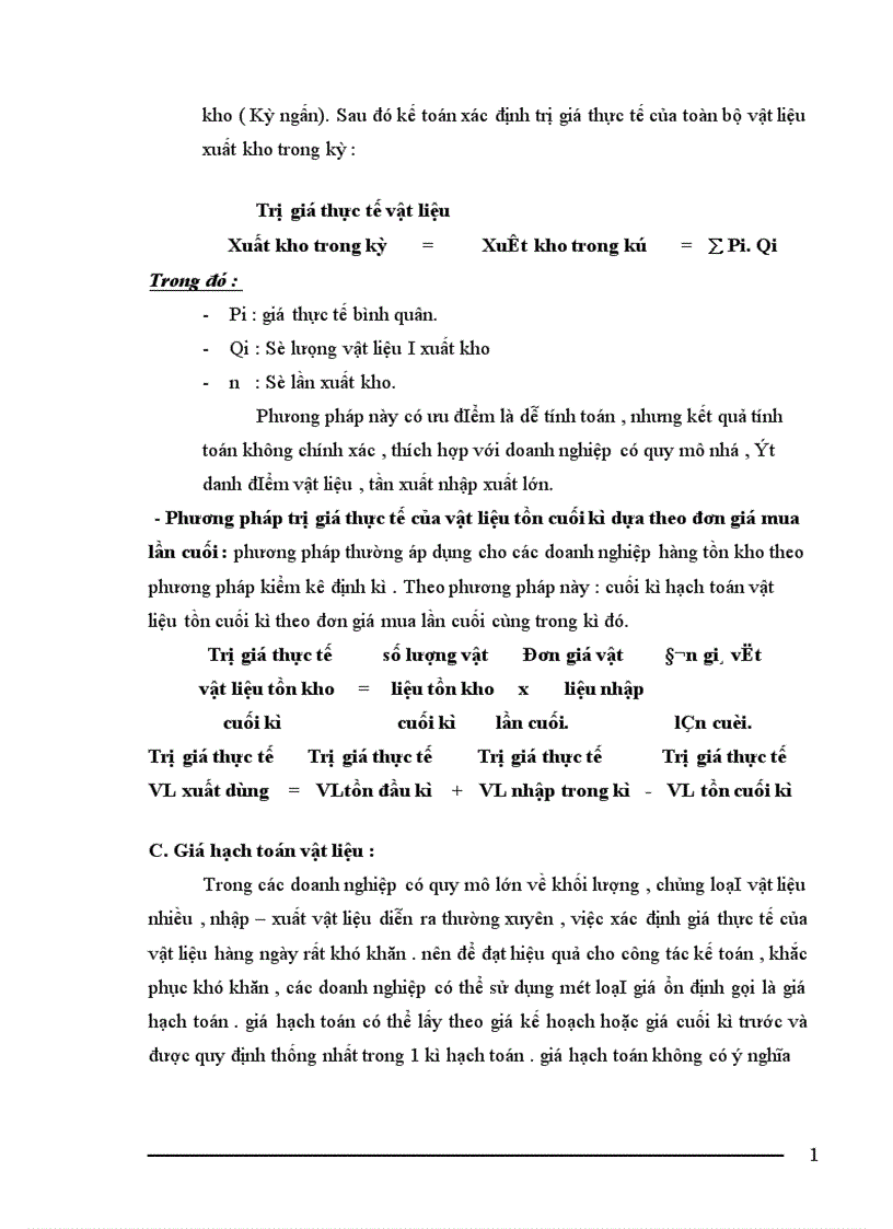 image for page Tổ chức công tác kế toán nguyên vật liệu của công ty khoá Minh Khai 1