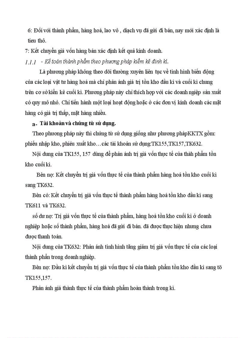 image for page Tổ chức hạch toán thành phẩm tiêu thụ thành phẩm ở công ty rau quả việt nam 1