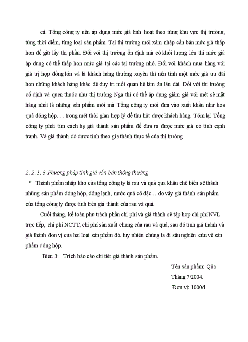 image for page Tổ chức hạch toán thành phẩm tiêu thụ thành phẩm ở công ty rau quả việt nam 1