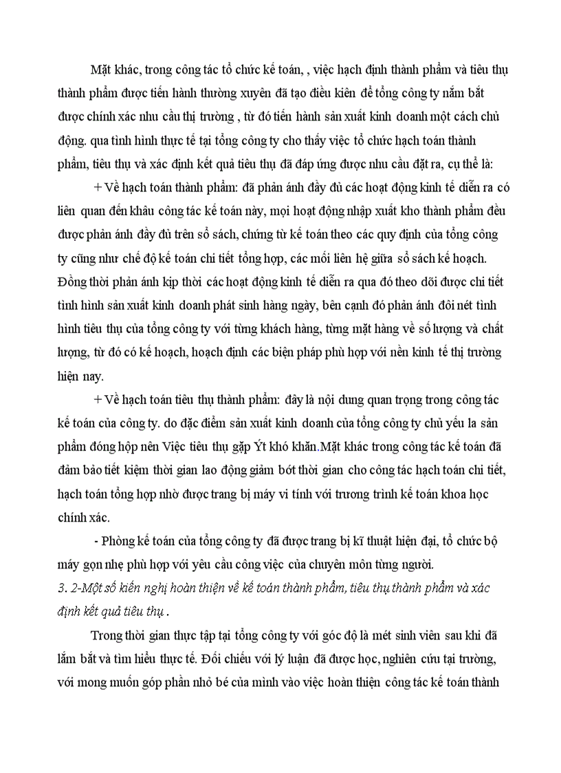 image for page Tổ chức hạch toán thành phẩm tiêu thụ thành phẩm ở công ty rau quả việt nam 1