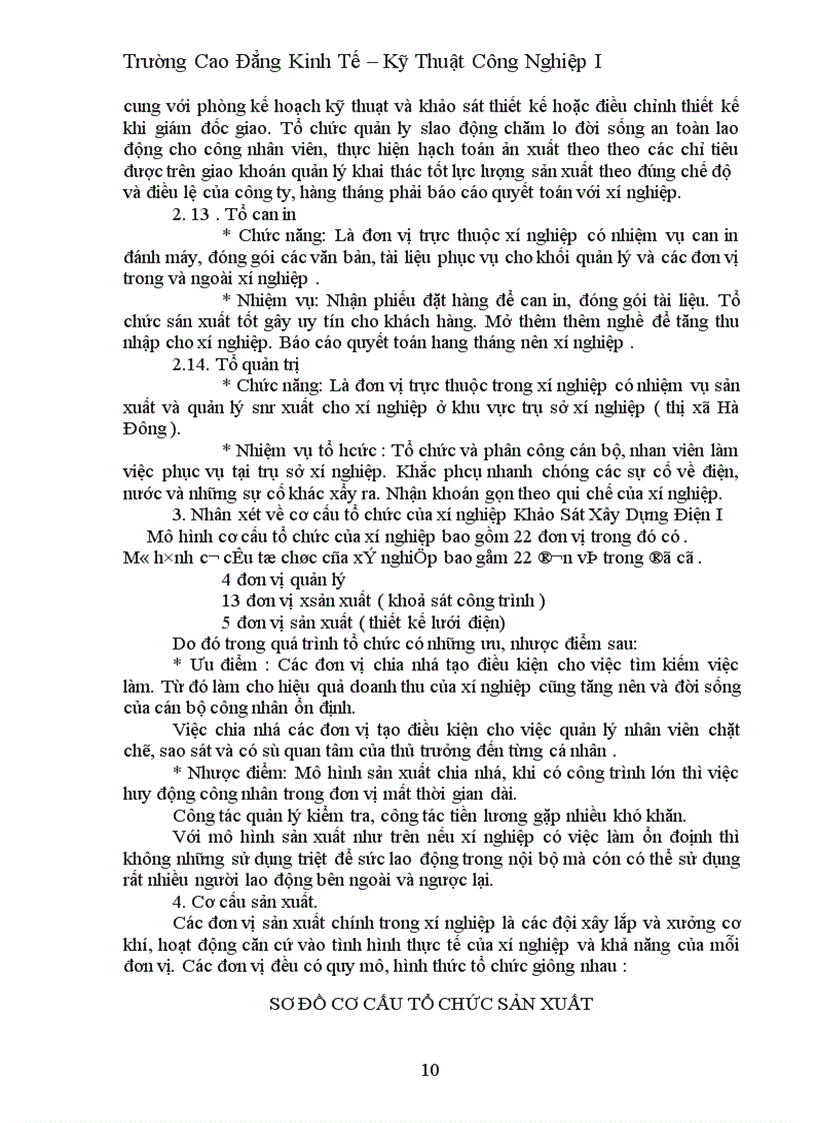 image for page Thực trạng công tác hạch toán kế toán ở xí nghiệp khảo sát xây dựng điện I