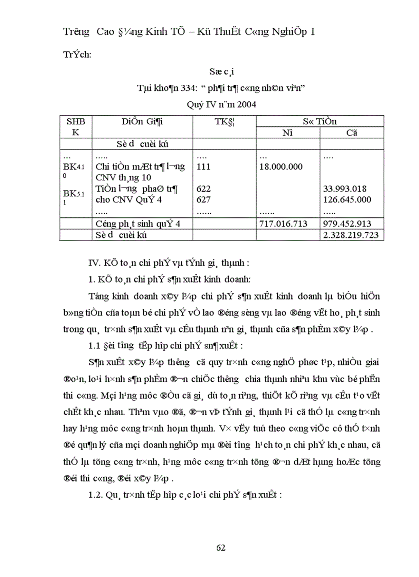 image for page Thực trạng công tác hạch toán kế toán ở xí nghiệp khảo sát xây dựng điện I