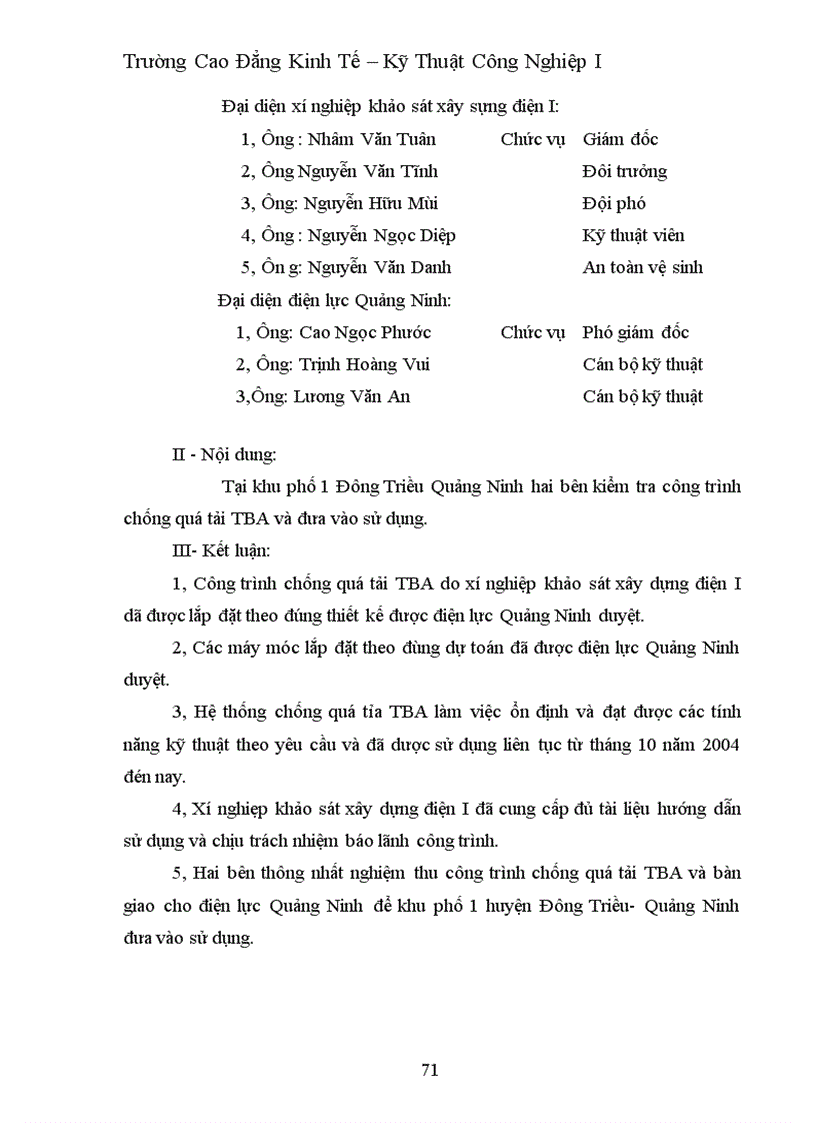 image for page Thực trạng công tác hạch toán kế toán ở xí nghiệp khảo sát xây dựng điện I
