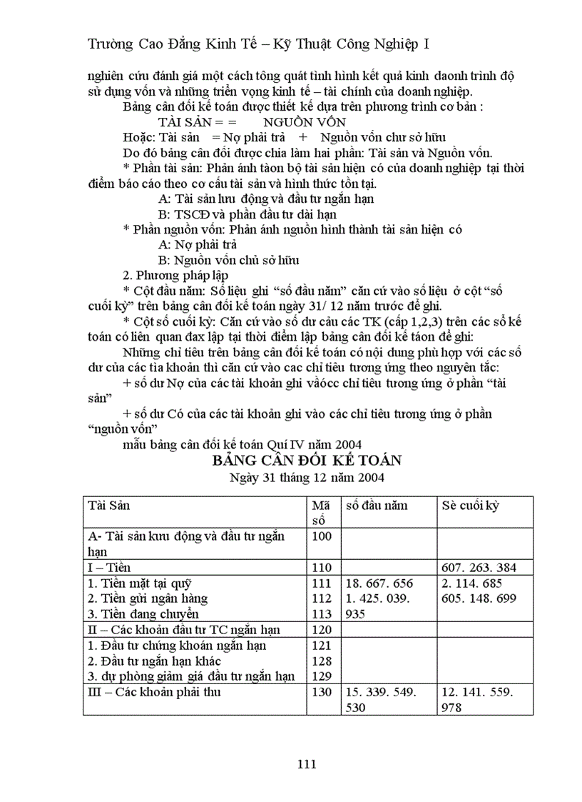 image for page Thực trạng công tác hạch toán kế toán ở xí nghiệp khảo sát xây dựng điện I