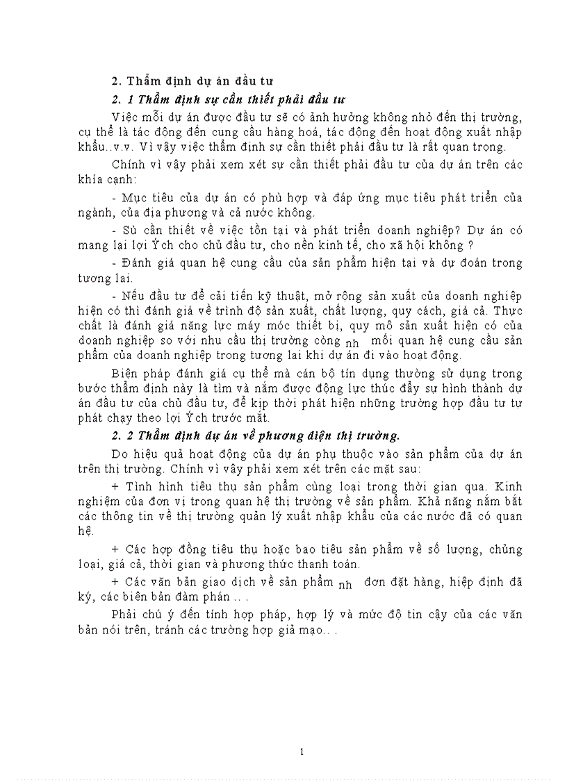 image for page Những vấn đề lý luận chung về thẩm định dự án đầu tư