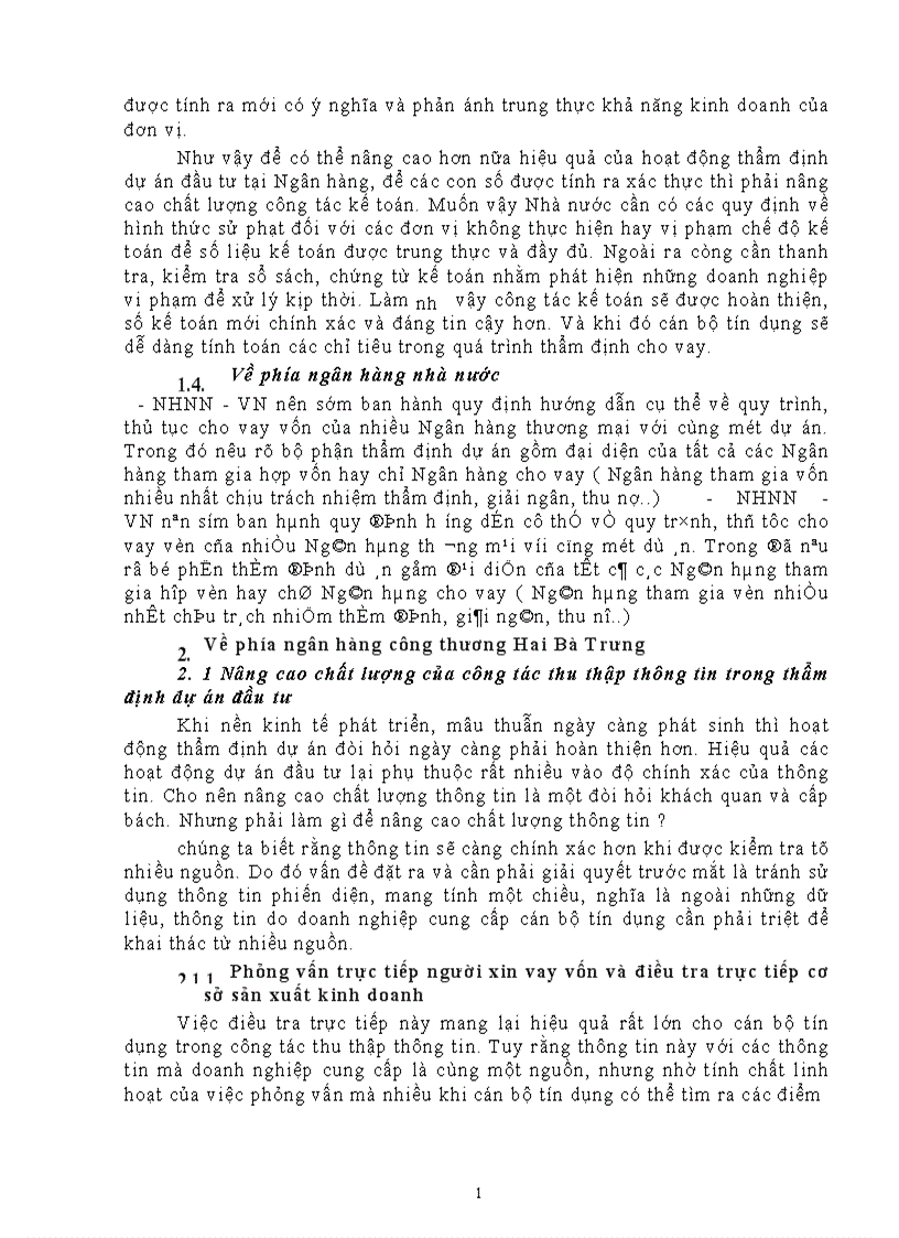image for page Những vấn đề lý luận chung về thẩm định dự án đầu tư