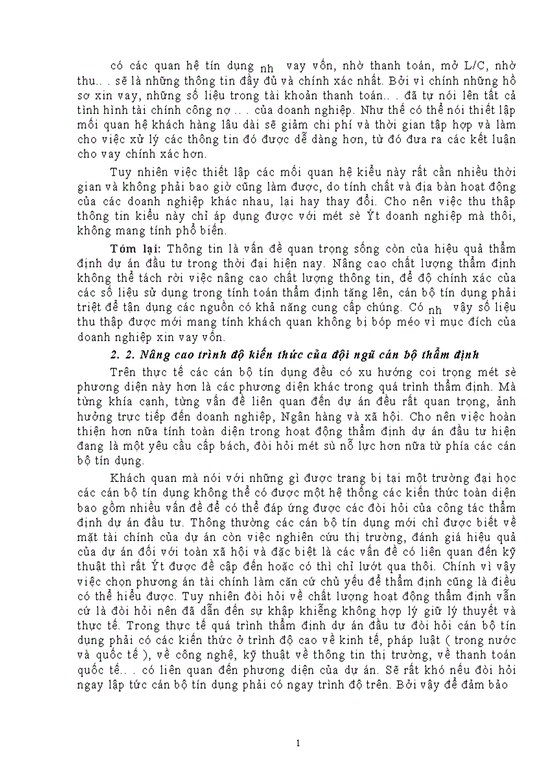 image for page Những vấn đề lý luận chung về thẩm định dự án đầu tư