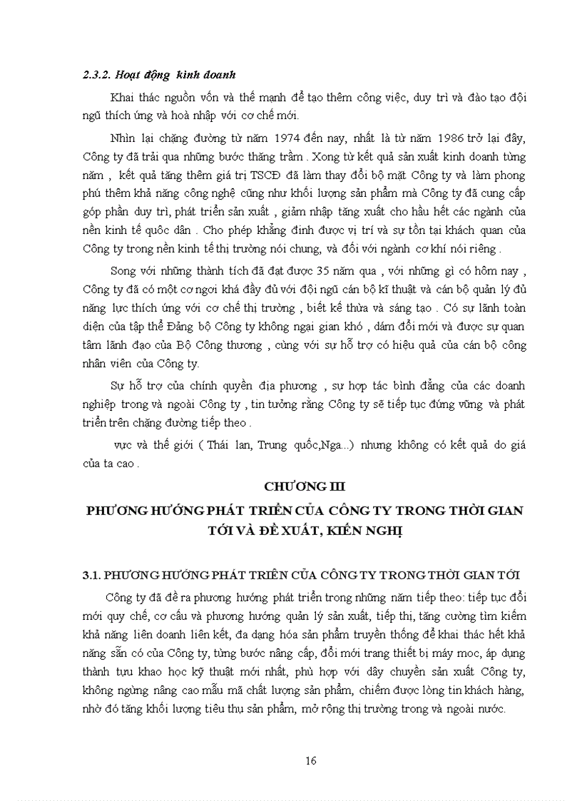 image for page Báo cáo tập tại công ty cổ phần cơ khí Phổ Yên