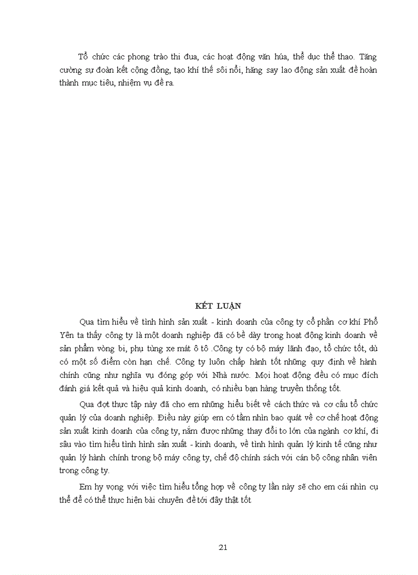 image for page Báo cáo tập tại công ty cổ phần cơ khí Phổ Yên