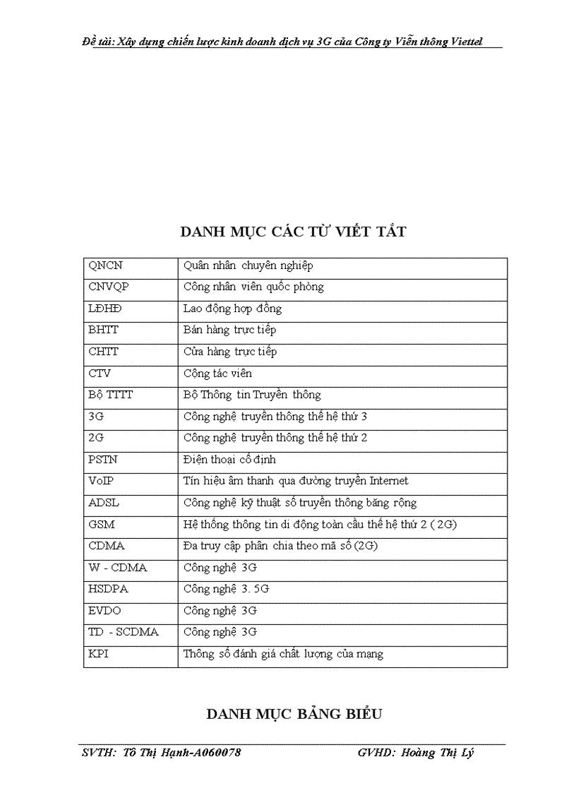 image for page Xây dựng chiến lược kinh doanh dịch vụ 3G của Công ty Viễn thông Viettel