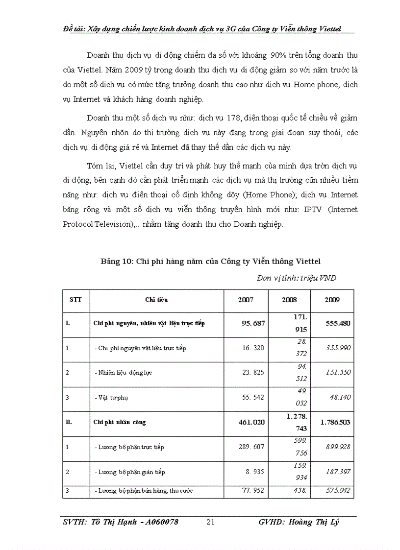 image for page Xây dựng chiến lược kinh doanh dịch vụ 3G của Công ty Viễn thông Viettel