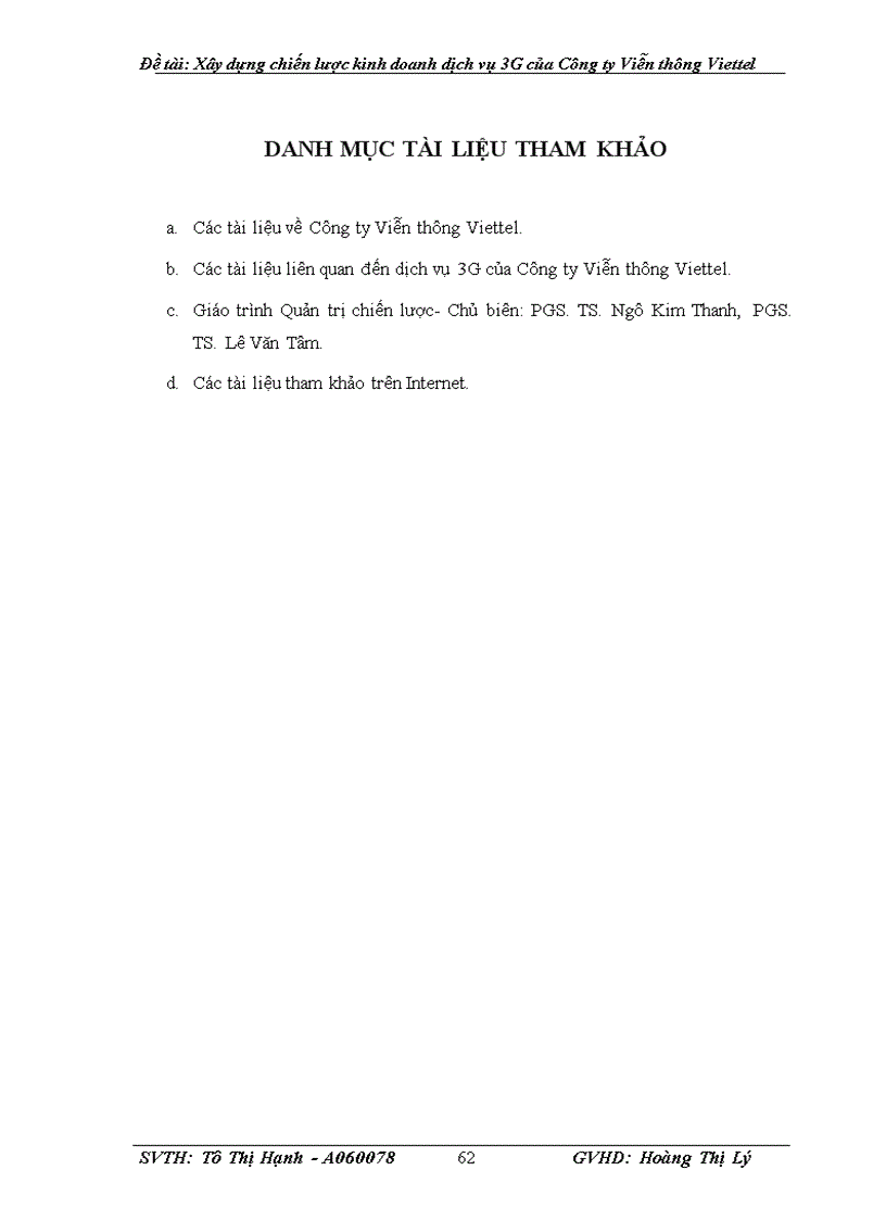 image for page Xây dựng chiến lược kinh doanh dịch vụ 3G của Công ty Viễn thông Viettel