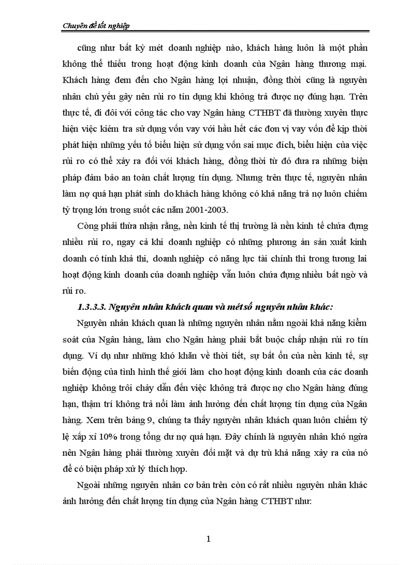 image for page Giải pháp nhằm nâng cao chất lượng tín dụng tại chi nhánh Ngân hàng công thương Hai Bà Trưng 1