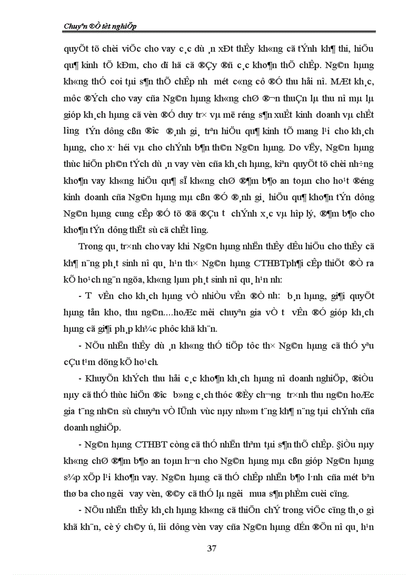 image for page Giải pháp nhằm nâng cao chất lượng tín dụng tại chi nhánh Ngân hàng công thương Hai Bà Trưng 1
