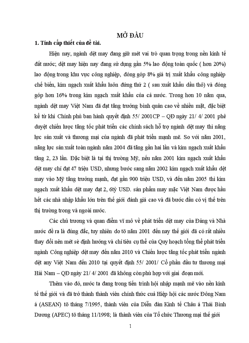 image for page Nâng cao năng lực cạnh tranh của sản phẩm dệt may Việt Nam trong điều kiện hội nhập quốc tế