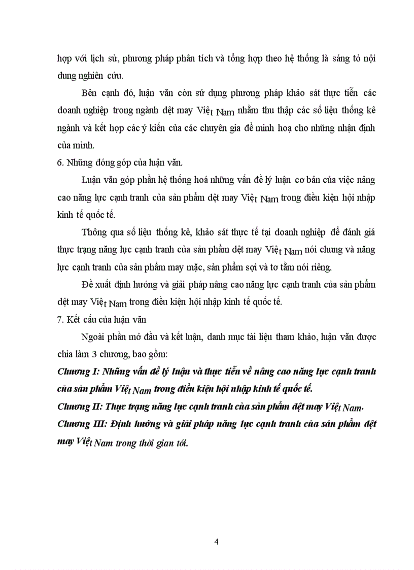 image for page Nâng cao năng lực cạnh tranh của sản phẩm dệt may Việt Nam trong điều kiện hội nhập quốc tế