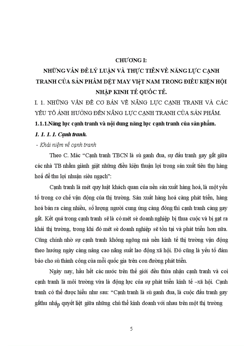 image for page Nâng cao năng lực cạnh tranh của sản phẩm dệt may Việt Nam trong điều kiện hội nhập quốc tế