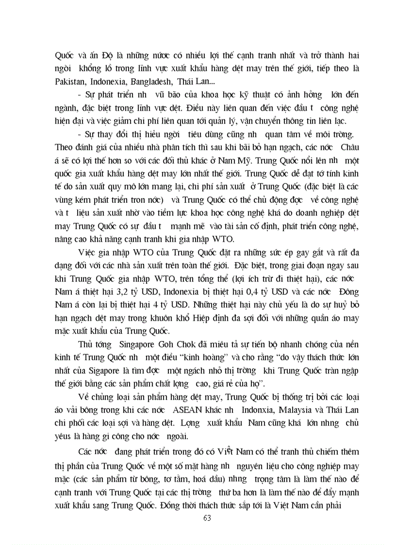 image for page Nâng cao năng lực cạnh tranh của sản phẩm dệt may Việt Nam trong điều kiện hội nhập quốc tế