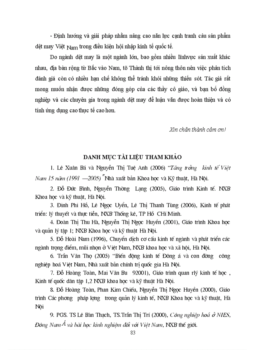 image for page Nâng cao năng lực cạnh tranh của sản phẩm dệt may Việt Nam trong điều kiện hội nhập quốc tế