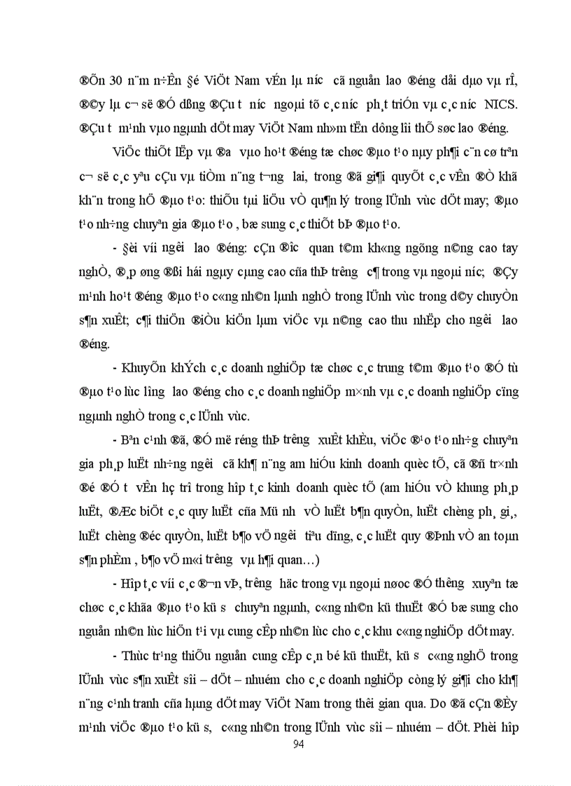 image for page Nâng cao năng lực cạnh tranh của sản phẩm dệt may Việt Nam trong điều kiện hội nhập quốc tế
