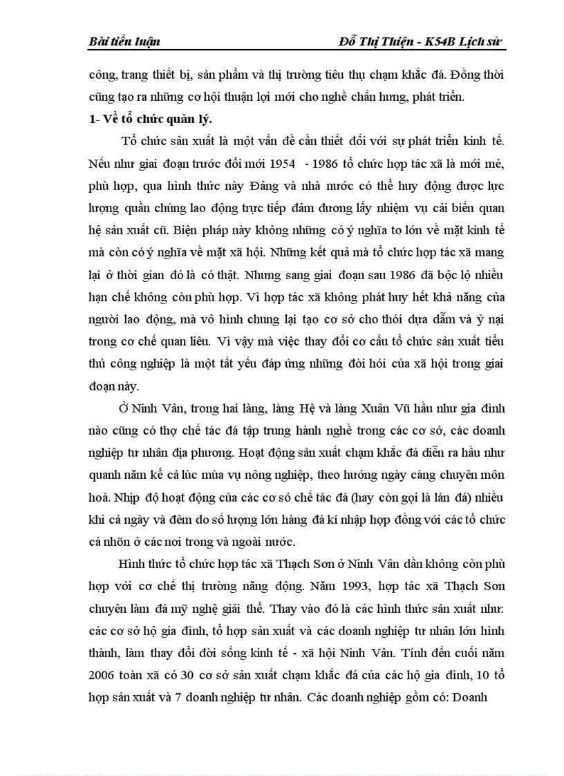 image for page Nghề thủ công truyền thống chạm khắc đá ở xã Ninh Vân huyện Hoa Lư tỉnh Ninh Bình từ năm 1986 đến nay 1