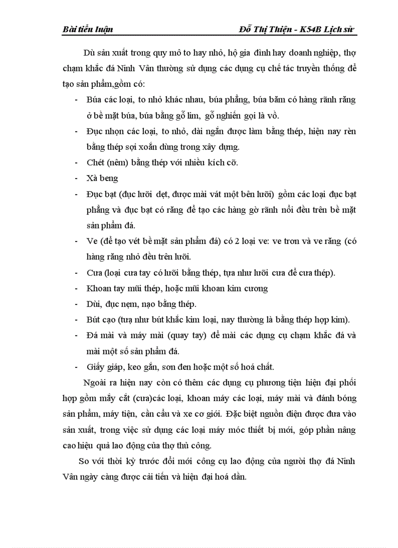 image for page Nghề thủ công truyền thống chạm khắc đá ở xã Ninh Vân huyện Hoa Lư tỉnh Ninh Bình từ năm 1986 đến nay 1