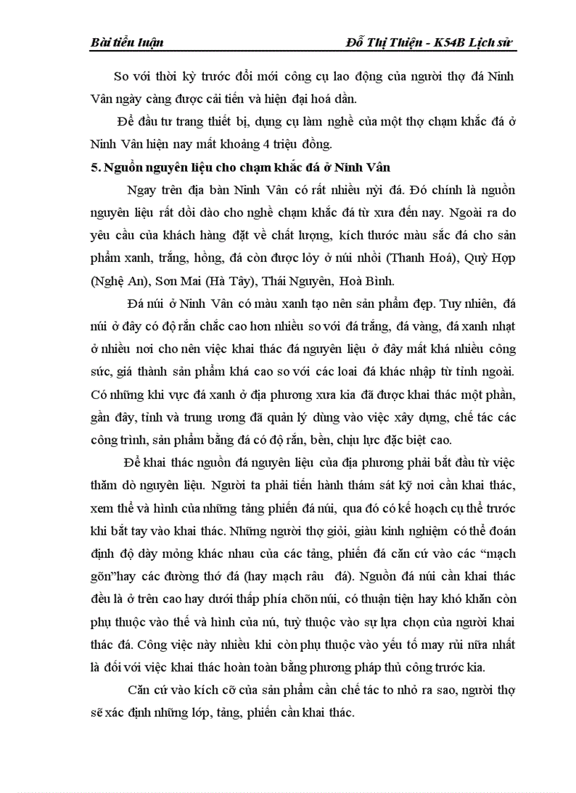 image for page Nghề thủ công truyền thống chạm khắc đá ở xã Ninh Vân huyện Hoa Lư tỉnh Ninh Bình từ năm 1986 đến nay 1