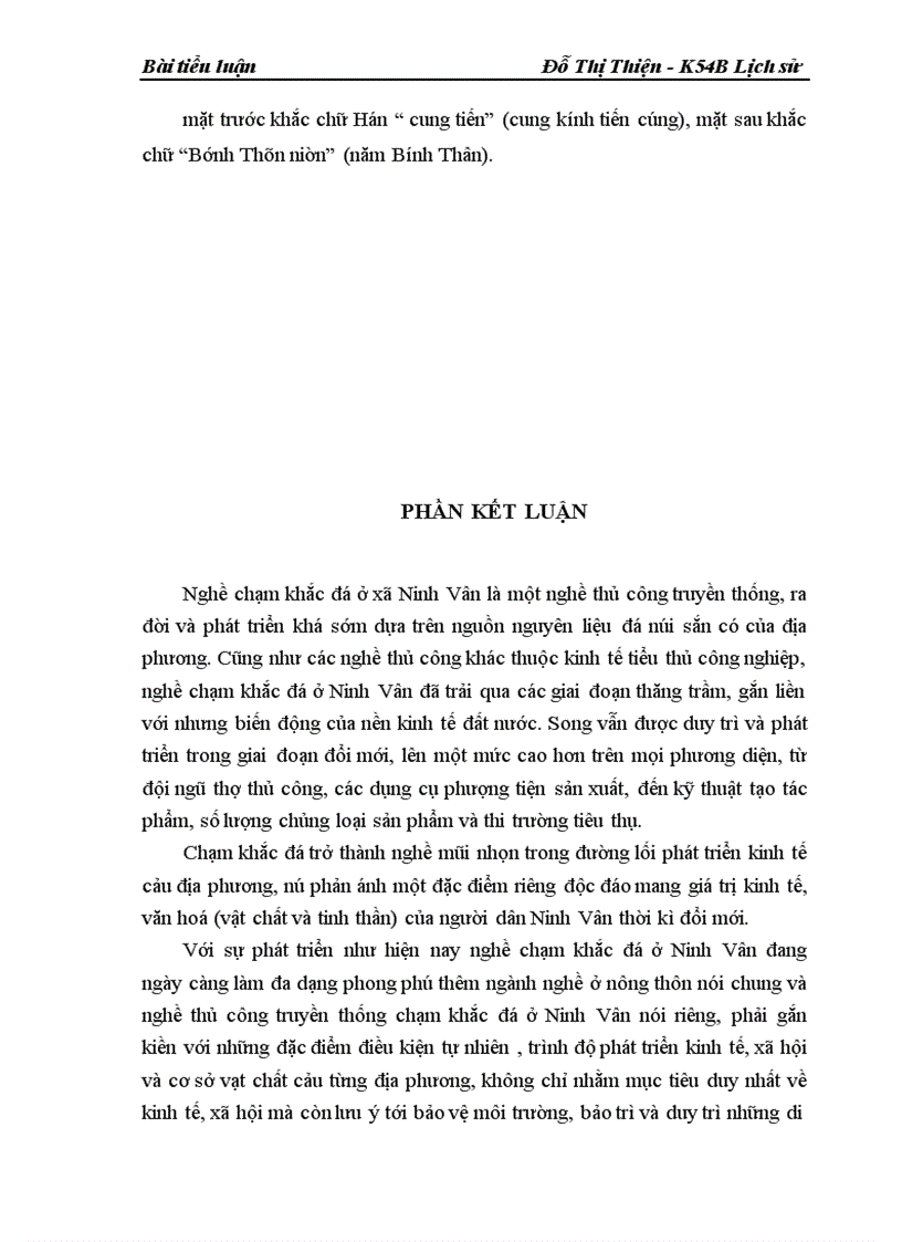 image for page Nghề thủ công truyền thống chạm khắc đá ở xã Ninh Vân huyện Hoa Lư tỉnh Ninh Bình từ năm 1986 đến nay 1