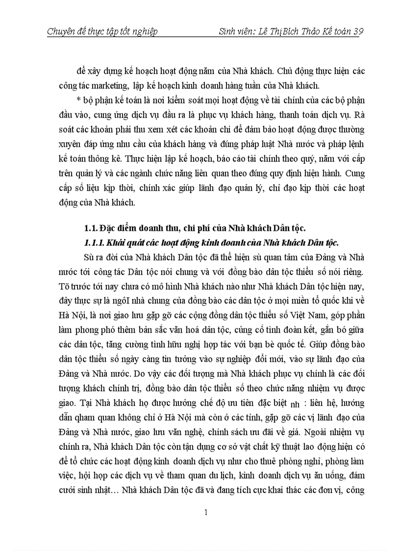 image for page Công tác kế toán doanh thu chi phí và xác định kết quả hoạt động kinh doanh tại Nhà khách Dân tộc 1