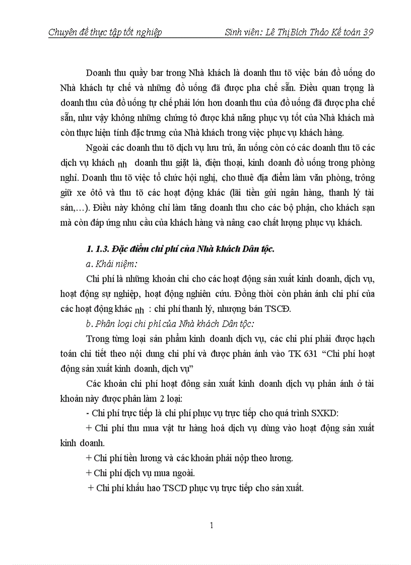 image for page Công tác kế toán doanh thu chi phí và xác định kết quả hoạt động kinh doanh tại Nhà khách Dân tộc 1