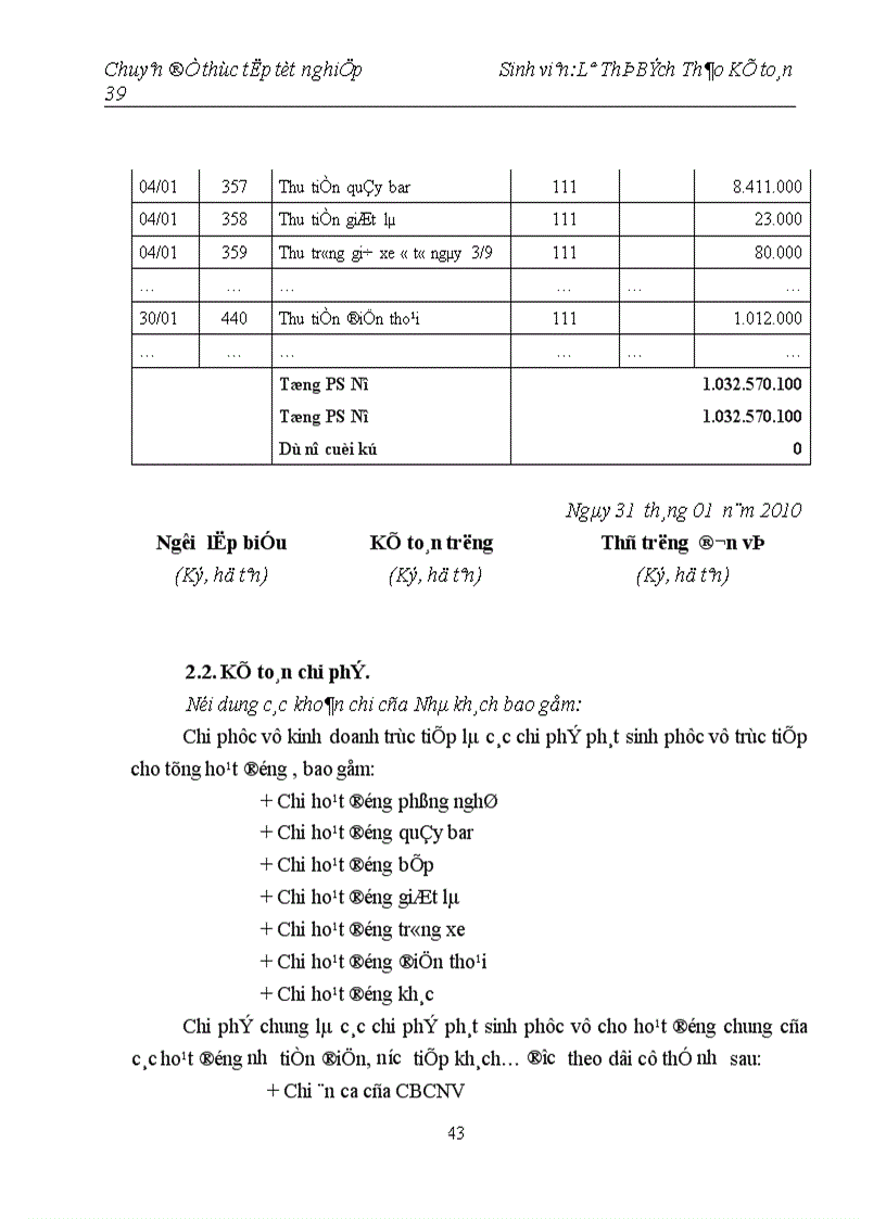 image for page Công tác kế toán doanh thu chi phí và xác định kết quả hoạt động kinh doanh tại Nhà khách Dân tộc 1