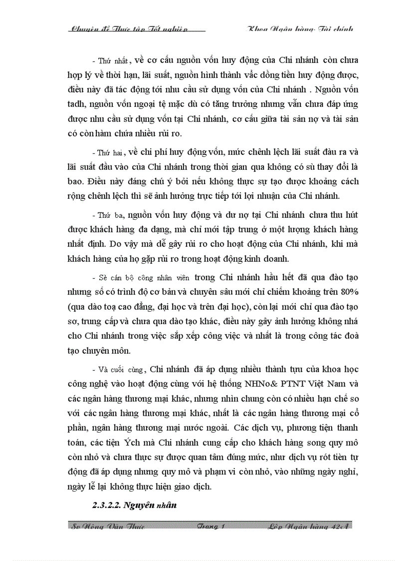 image for page Hoàn thiện chính sách huy động vốn tại Chi nhánh Ngân hàng Nông nghiệp và Phát triển Nông thôn Láng Hạ 1