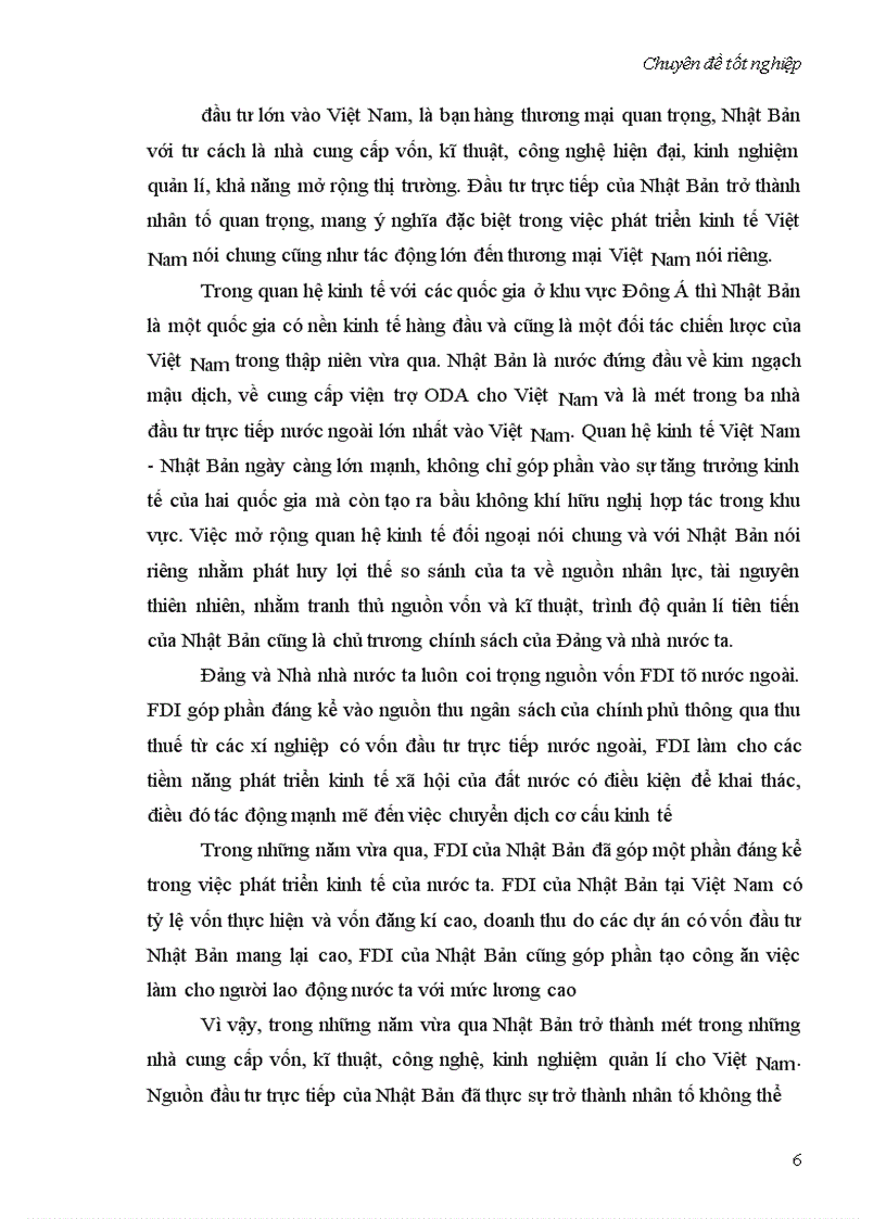 image for page Một số giải pháp nhằm thu hút đầu tư trực tiếp của Nhật Bản vào Việt Nam từ nay đến năm 2010 1
