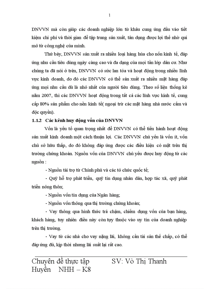 image for page Giải pháp mở rộng hoạt động cho vay đối với DNVVN tại Ngân hàng Indovina Chi nhánh Hà Nội 1